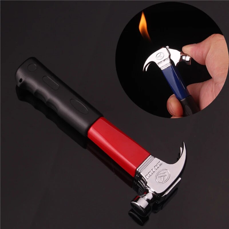 Creative-Lighter-Personalized-Hammer-Axe-Wrench-Butane-Gas-Inflatable-Open-Flame-Lighter-Cigarette-Gift-Fun-Smoking